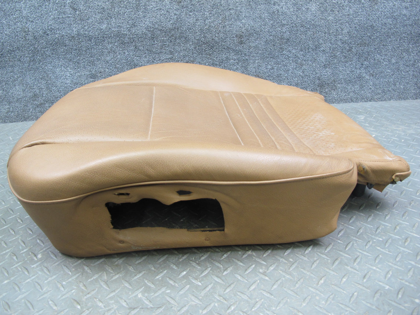 99-05 Porsche 911 996 Convertible Front Left Side Seat Lower Cushion Brown