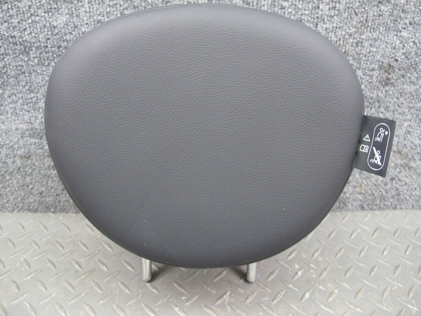 11-13 Mini Cooper R55 R56 Set of 2 Rear Seat Imitation Leather Headrest OEM