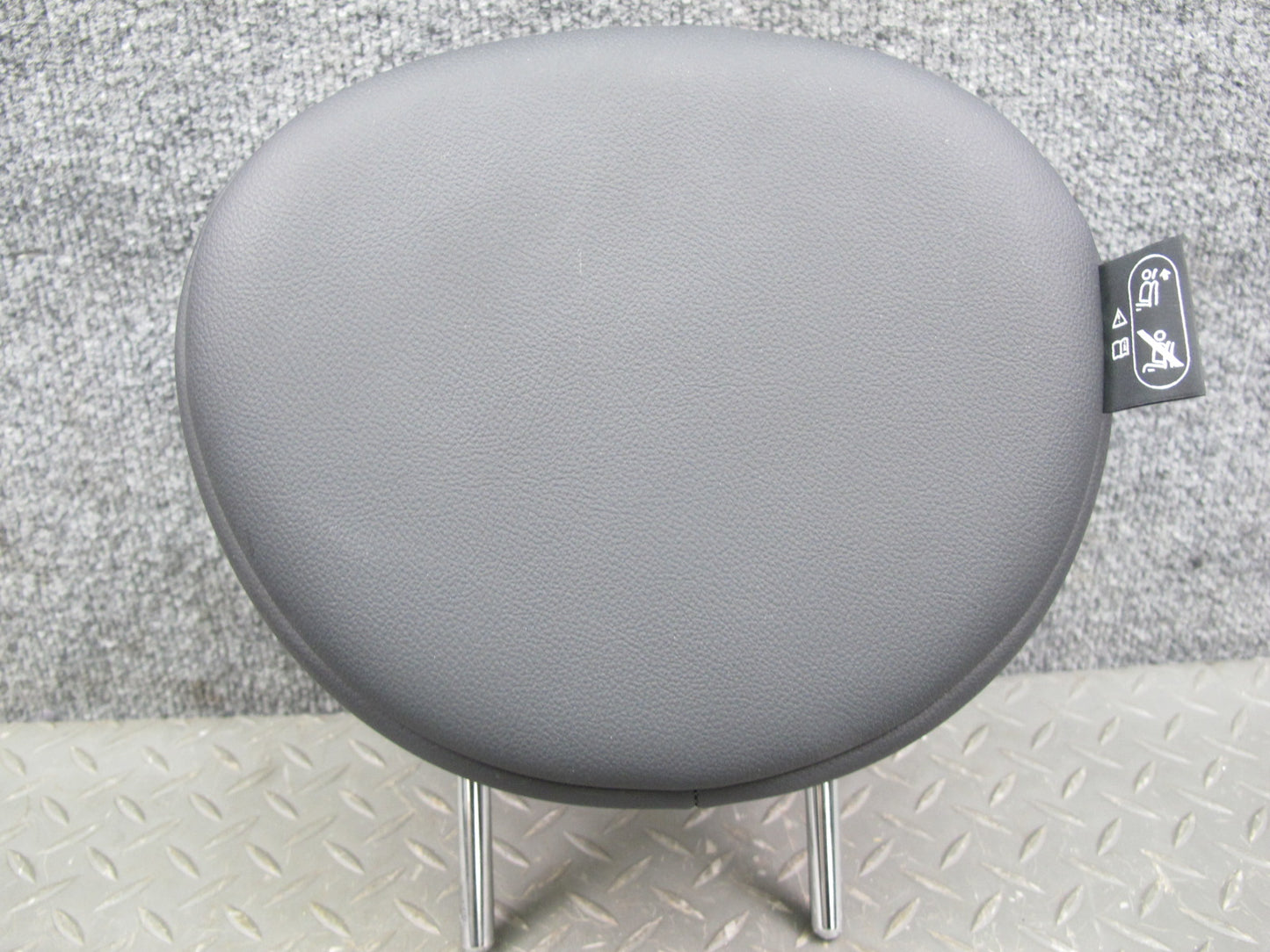 11-13 Mini Cooper R55 R56 Set of 2 Rear Seat Imitation Leather Headrest OEM