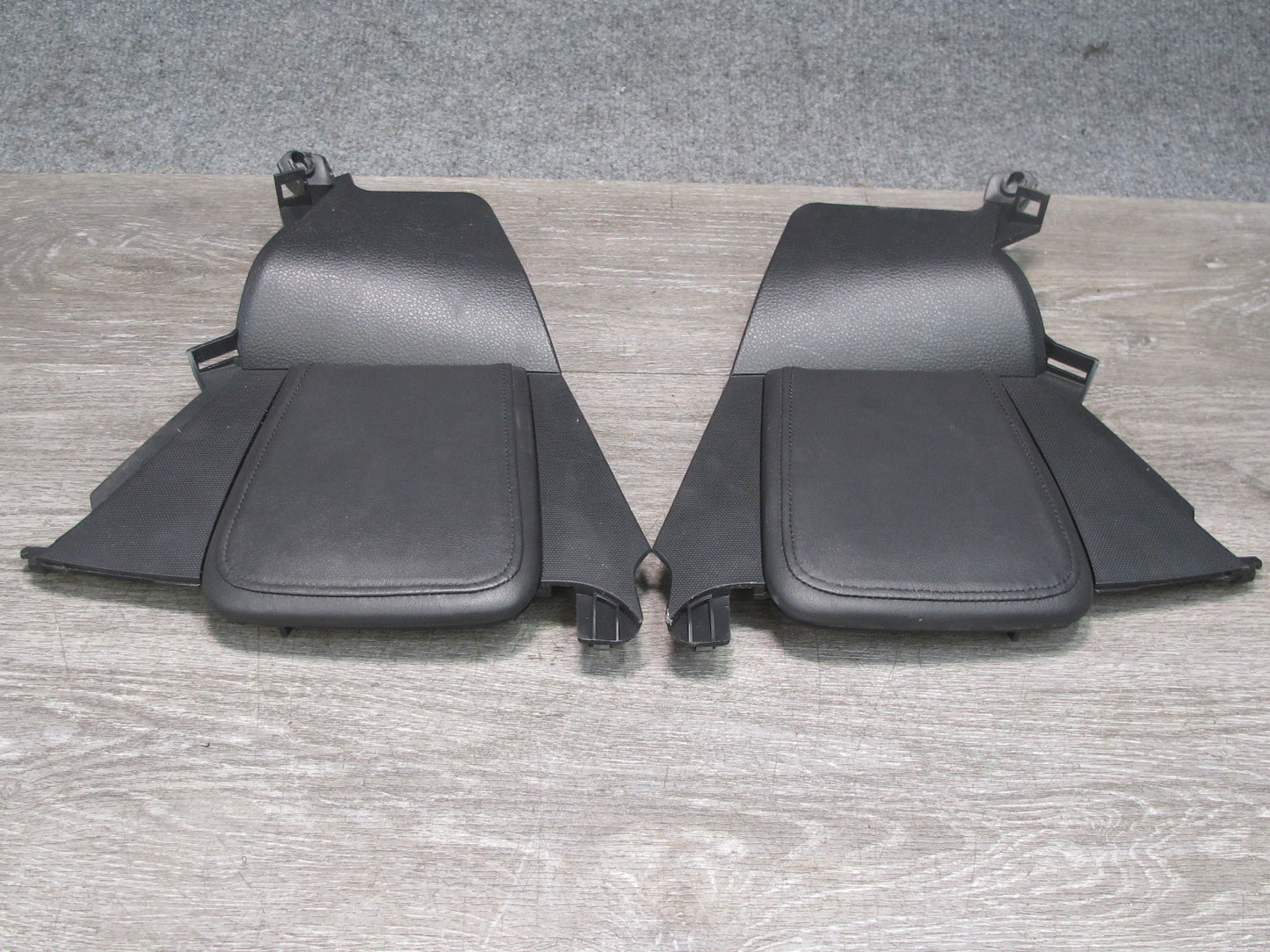 06-09 Nissan 350Z Z33 Set of 2 Center Console Left & Right Kick Trim Panel OEM