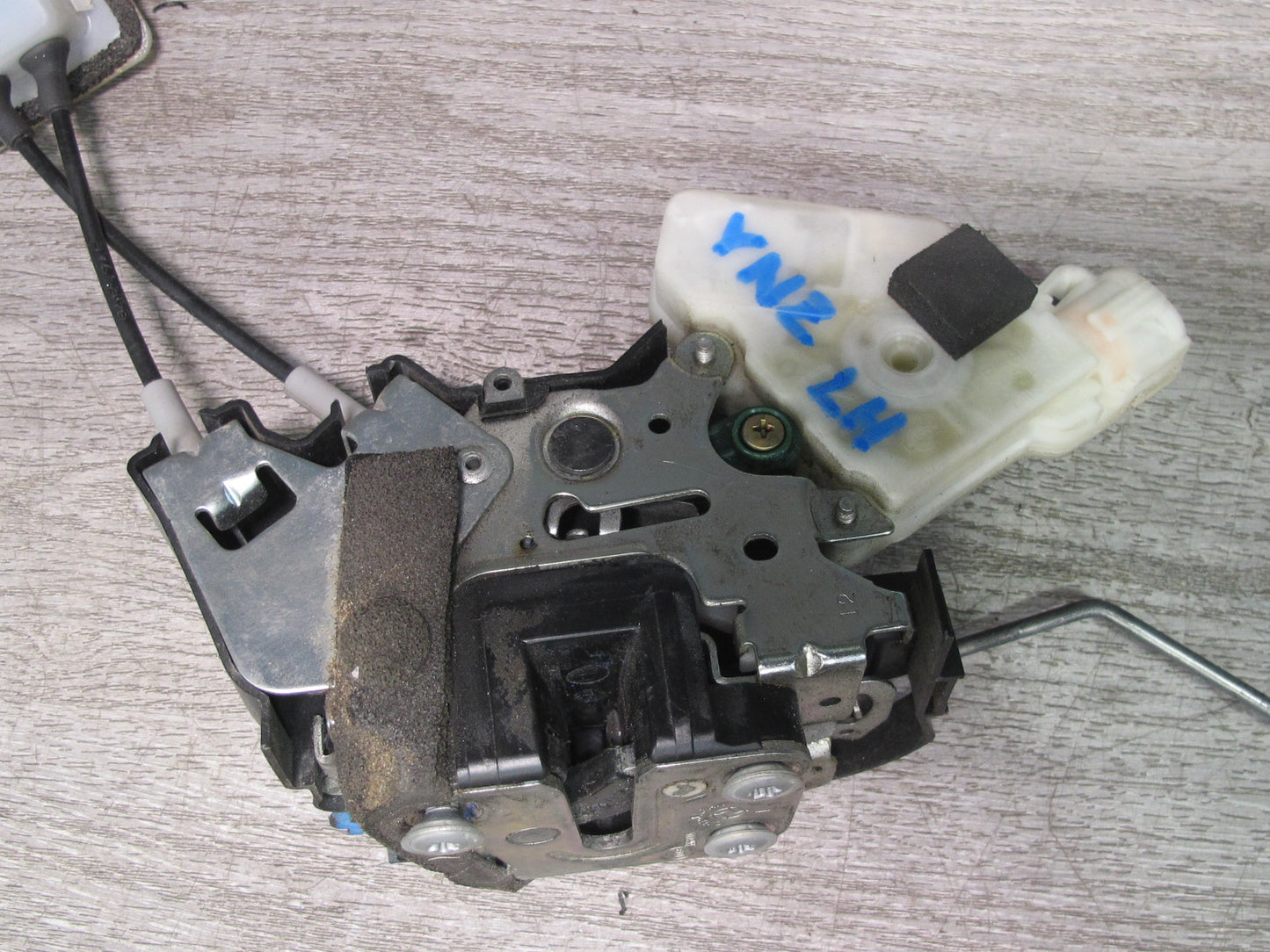 03-09 Nissan 350Z Z33 Left Driver Door Lock Latch Actuator w Cable OEM