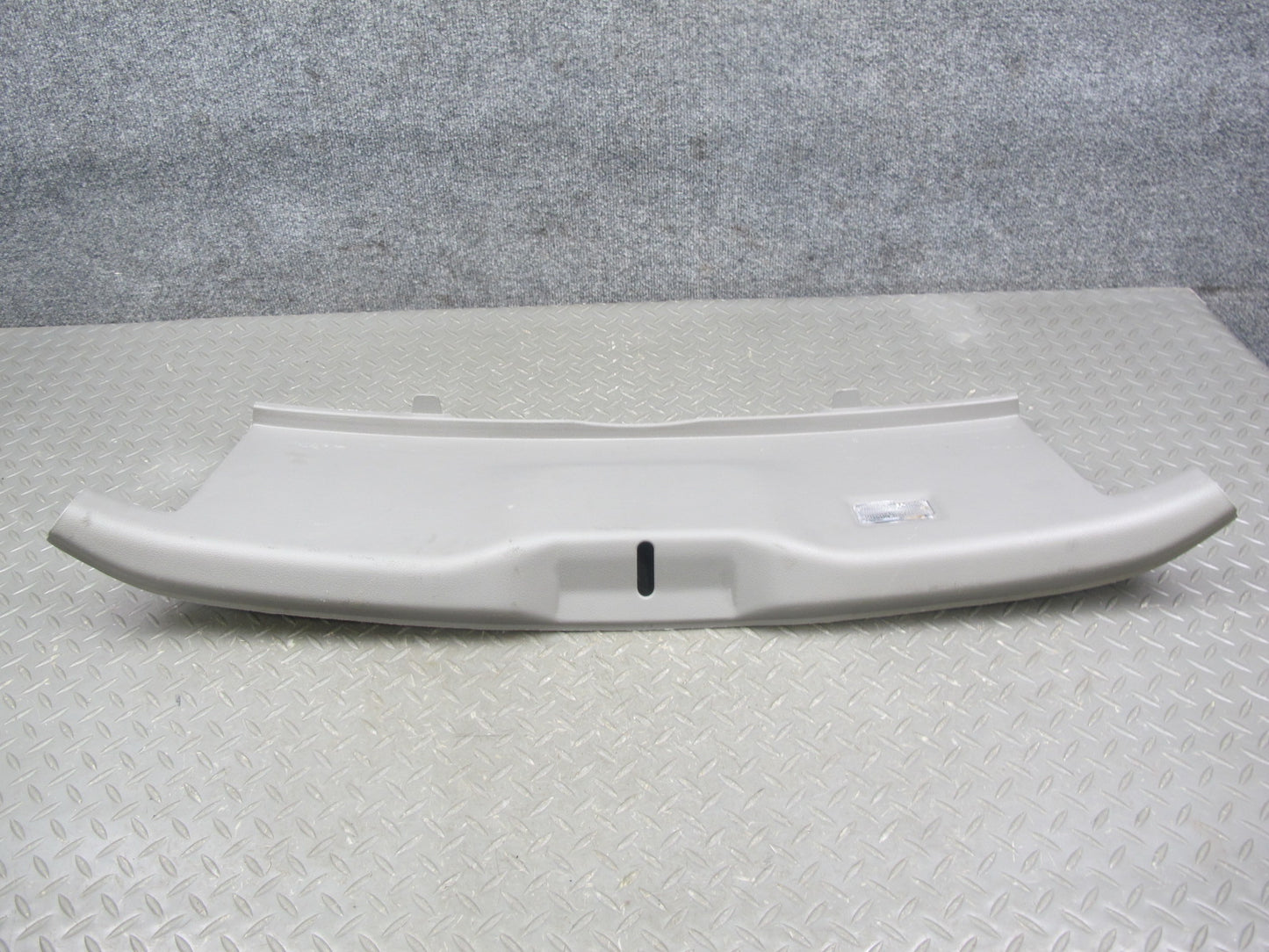 03-08 Nissan 350Z Z33 Rear Trunk Trim Cover Panel Gray 84992-CD000 OEM