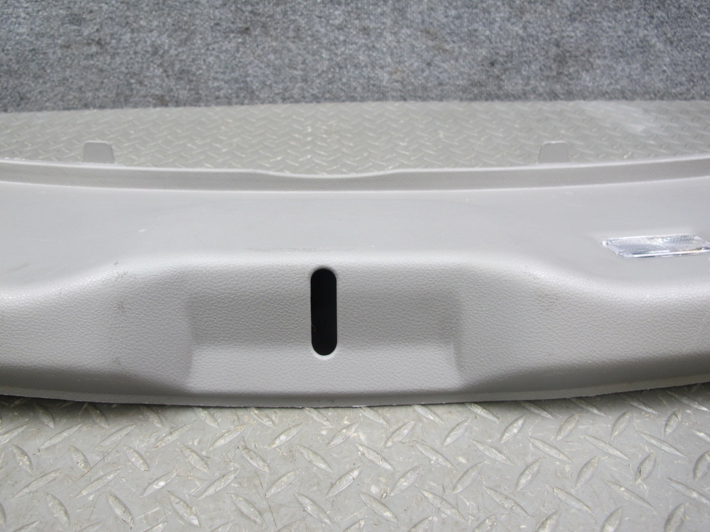 03-08 Nissan 350Z Z33 Rear Trunk Trim Cover Panel Gray 84992-CD000 OEM