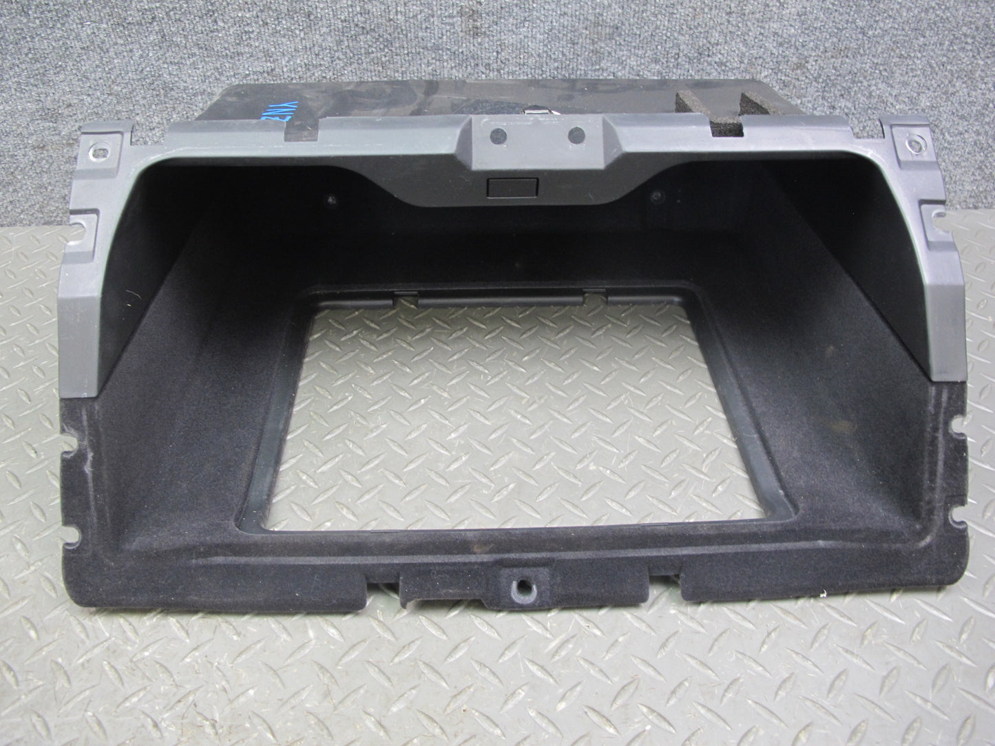 03-08 Nissan 350Z Z33 Coupe Rear Storage Compartment w Door Lid Gray OEM