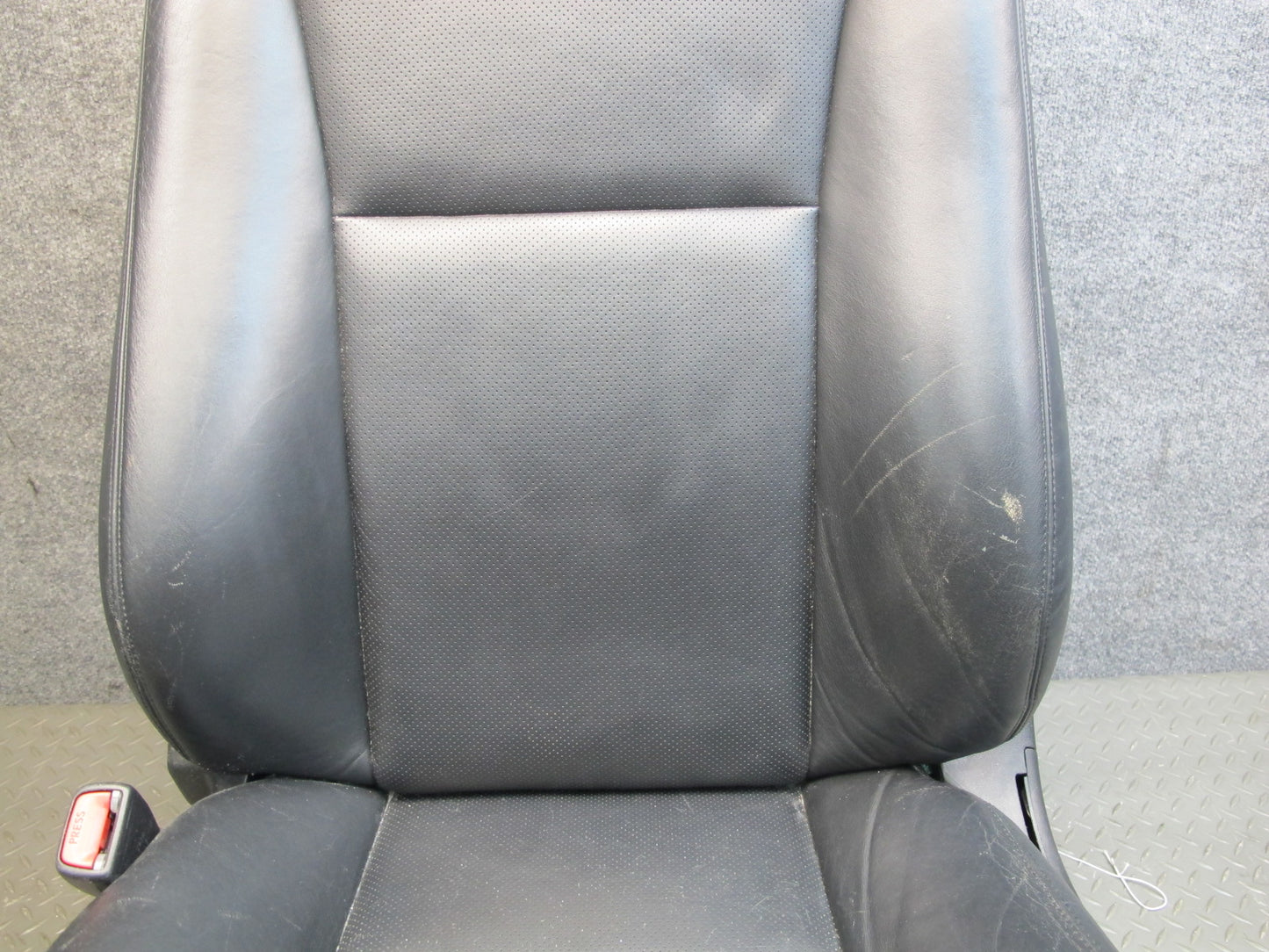 01-03 Lexus UCF30L LS430 Front & Rear Leather Climate Power Seat Set Black OEM