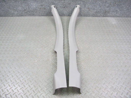 03-08 Nissan 350Z Coupe Set of 2 Left & Right Upper Trunk Trim Cover Gray OEM