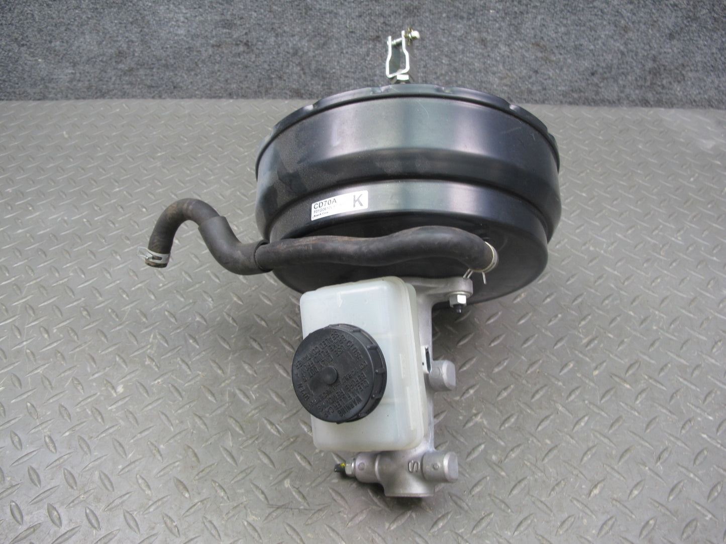 06-08 Nissan 350Z Coupe GT A/T Brake Master Cylinder Booster Reservoir OEM