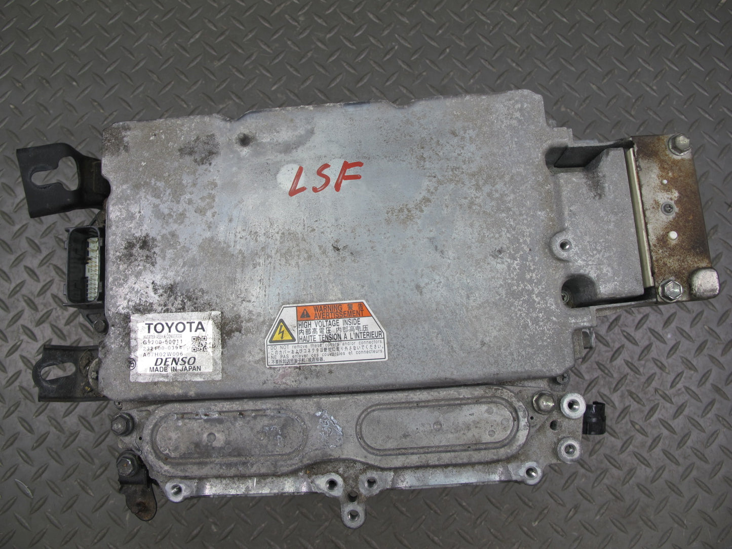 2008 Lexus UVF46L LS600HL 5.0L Hybrid Inverter & Converter G9200-50011 OEM