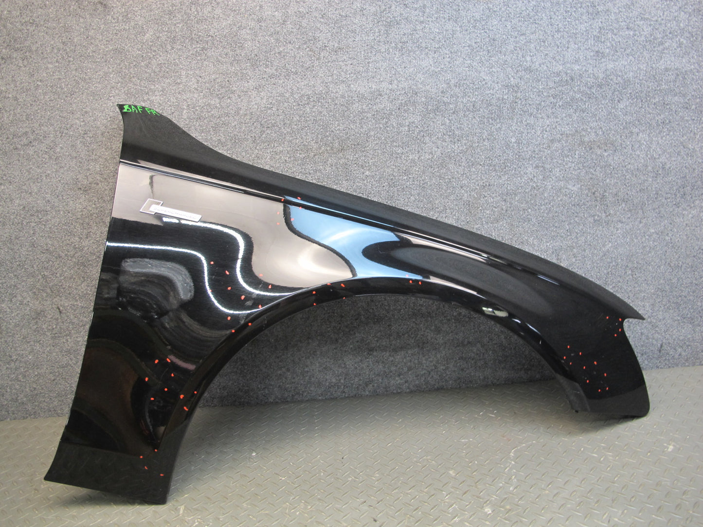 09-12 Audi B8 S4 A4 Front Right Fender Shell Panel Cover Black OEM