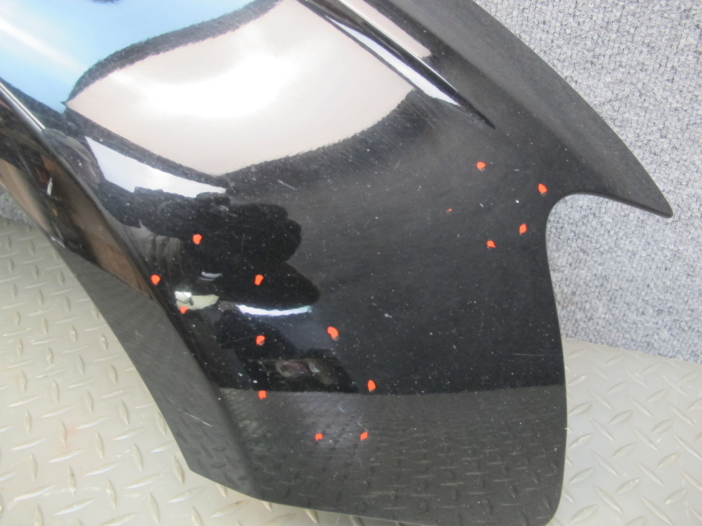 09-12 Audi B8 S4 A4 Front Right Fender Shell Panel Cover Black OEM