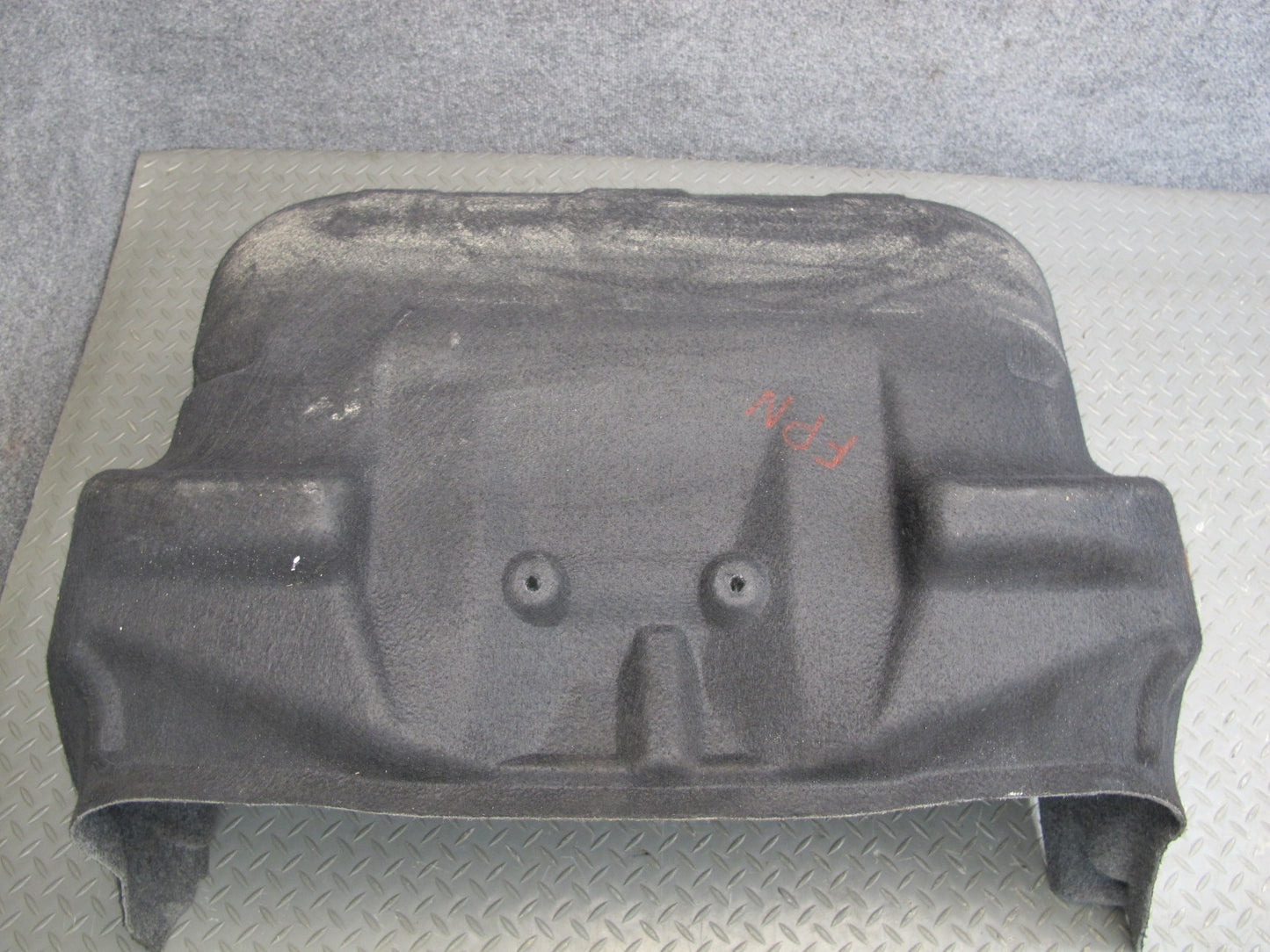 1999-2001 Porsche 911 Carrera 996 AWD Front Hood Trunk Carpet Trim Panel