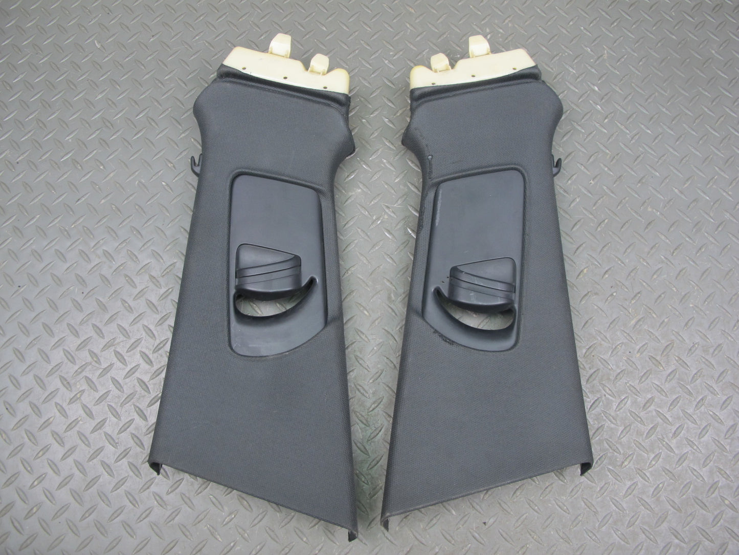 09-16 Audi B8 S4 A4 Upper Left & Right Interior B Pillar Trim Cover Set OEM