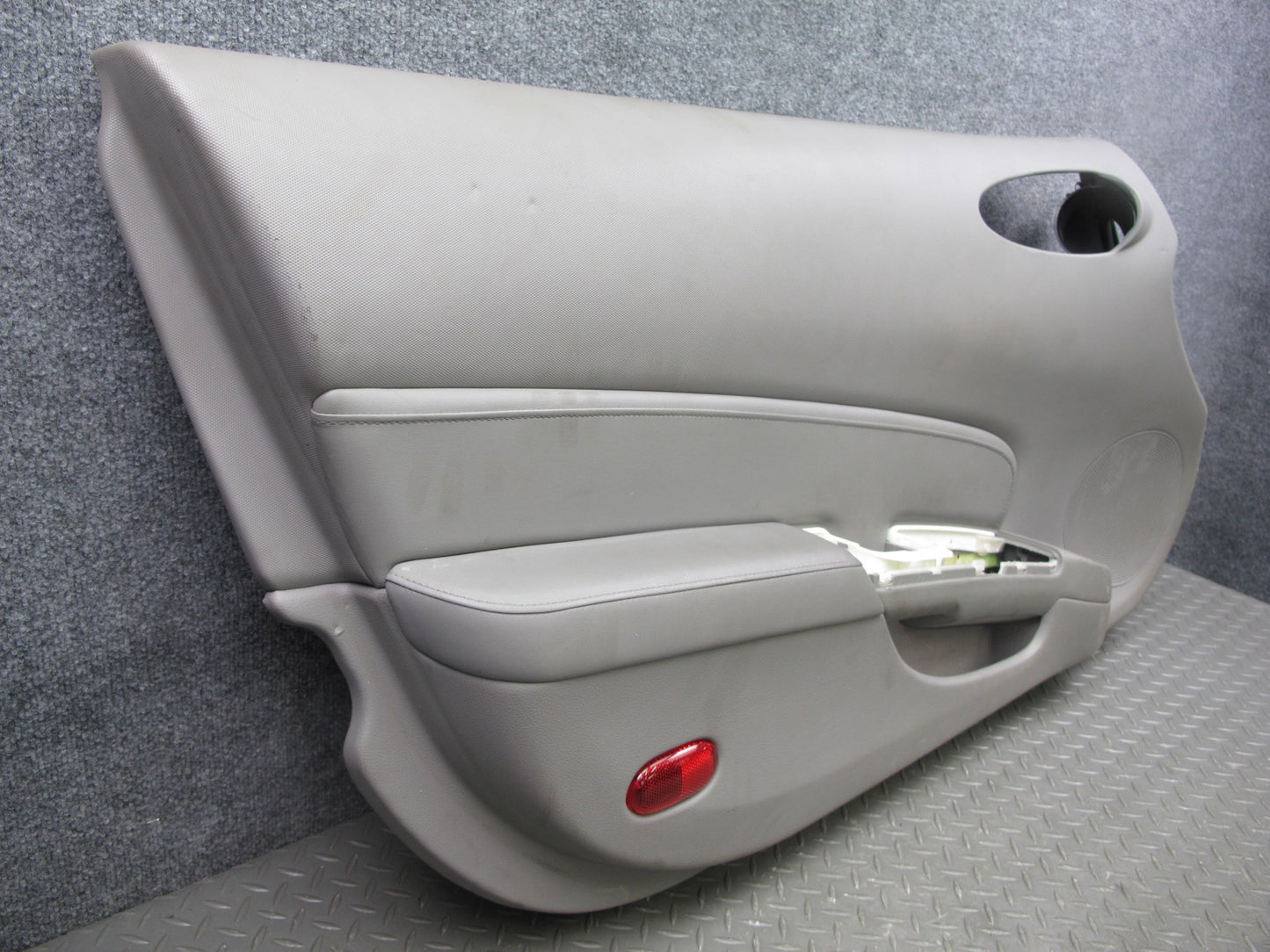 06-09 Nissan 350Z Z33 Set of 2 Left & Right Interior Door Panel Trim Gray OEM