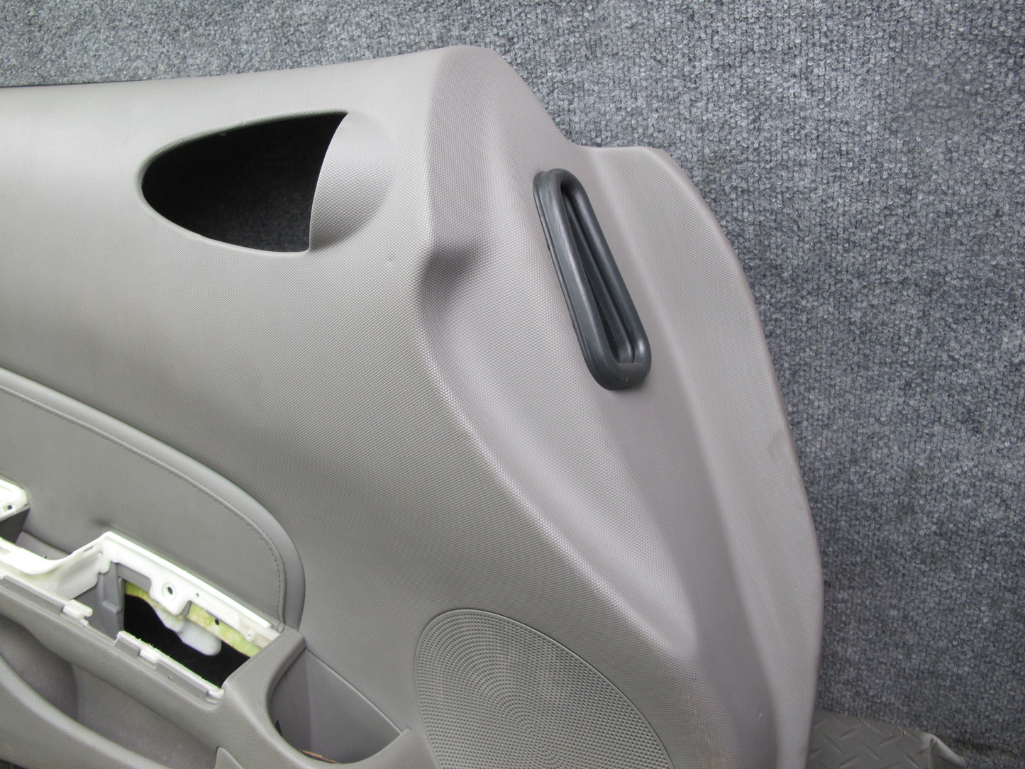 06-09 Nissan 350Z Z33 Set of 2 Left & Right Interior Door Panel Trim Gray OEM