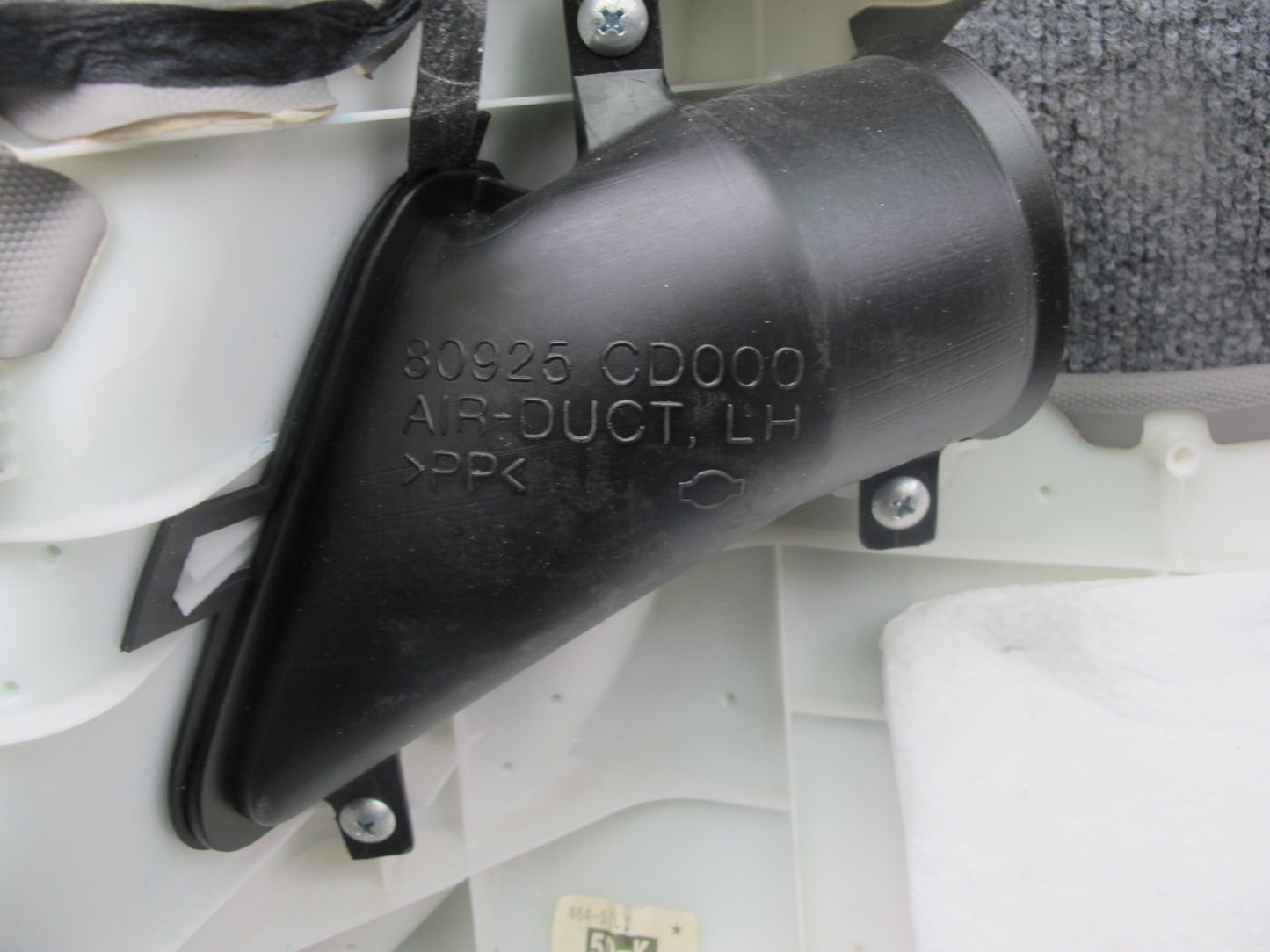 06-09 Nissan 350Z Z33 Set of 2 Left & Right Interior Door Panel Trim Gray OEM
