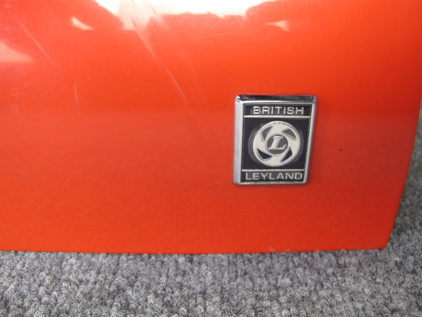 75-82 Triumph TR7 Rear Trunk Deck Lid Shell Panel Cover RED OEM