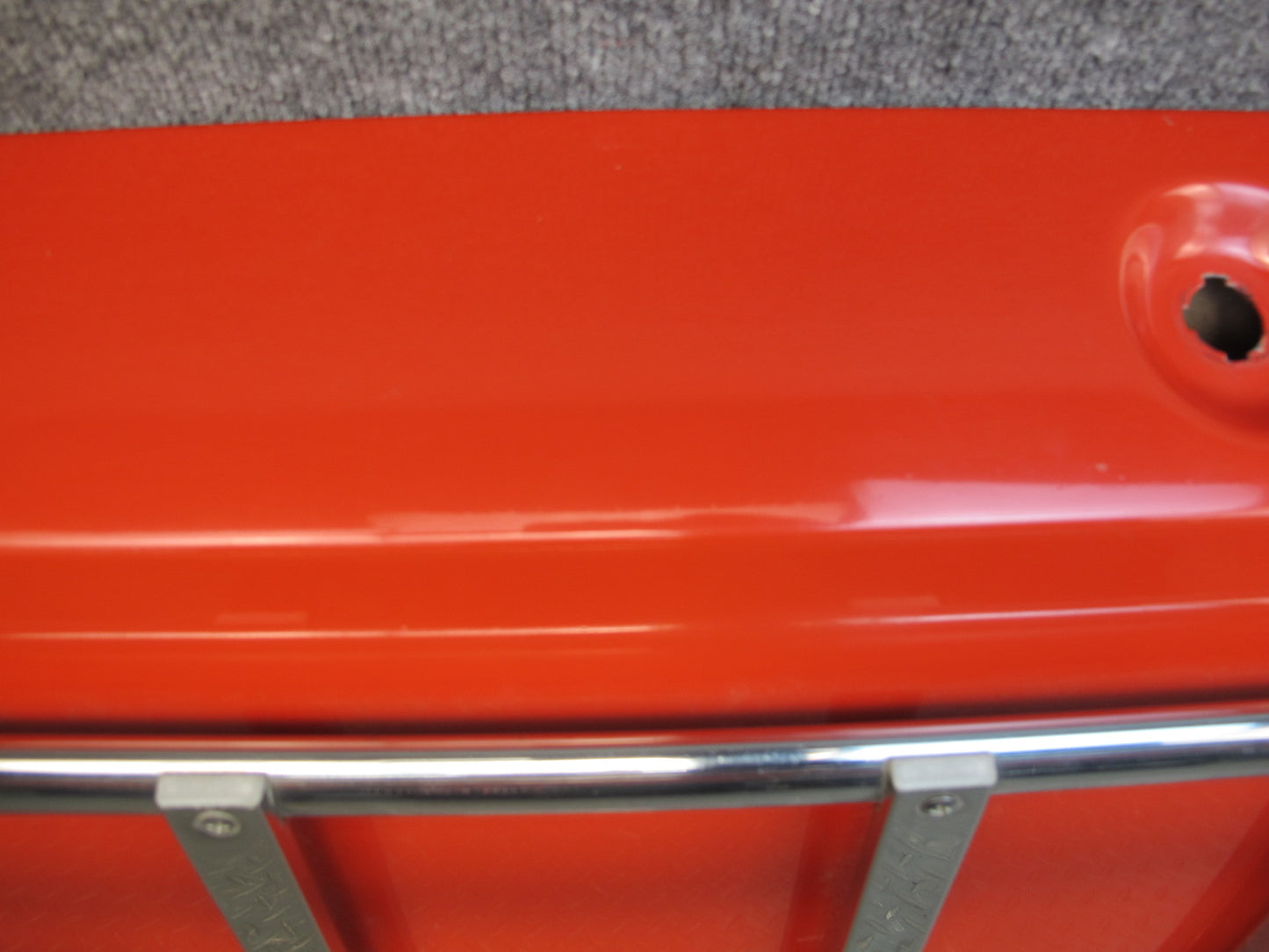 75-82 Triumph TR7 Rear Trunk Deck Lid Shell Panel Cover RED OEM