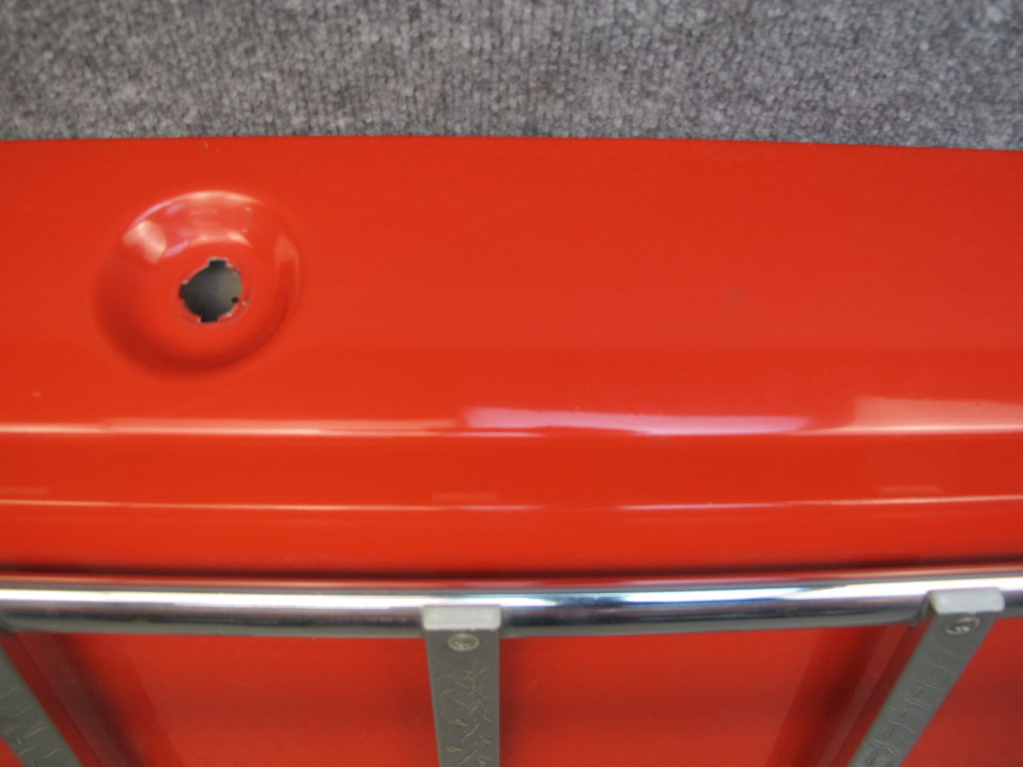 75-82 Triumph TR7 Rear Trunk Deck Lid Shell Panel Cover RED OEM