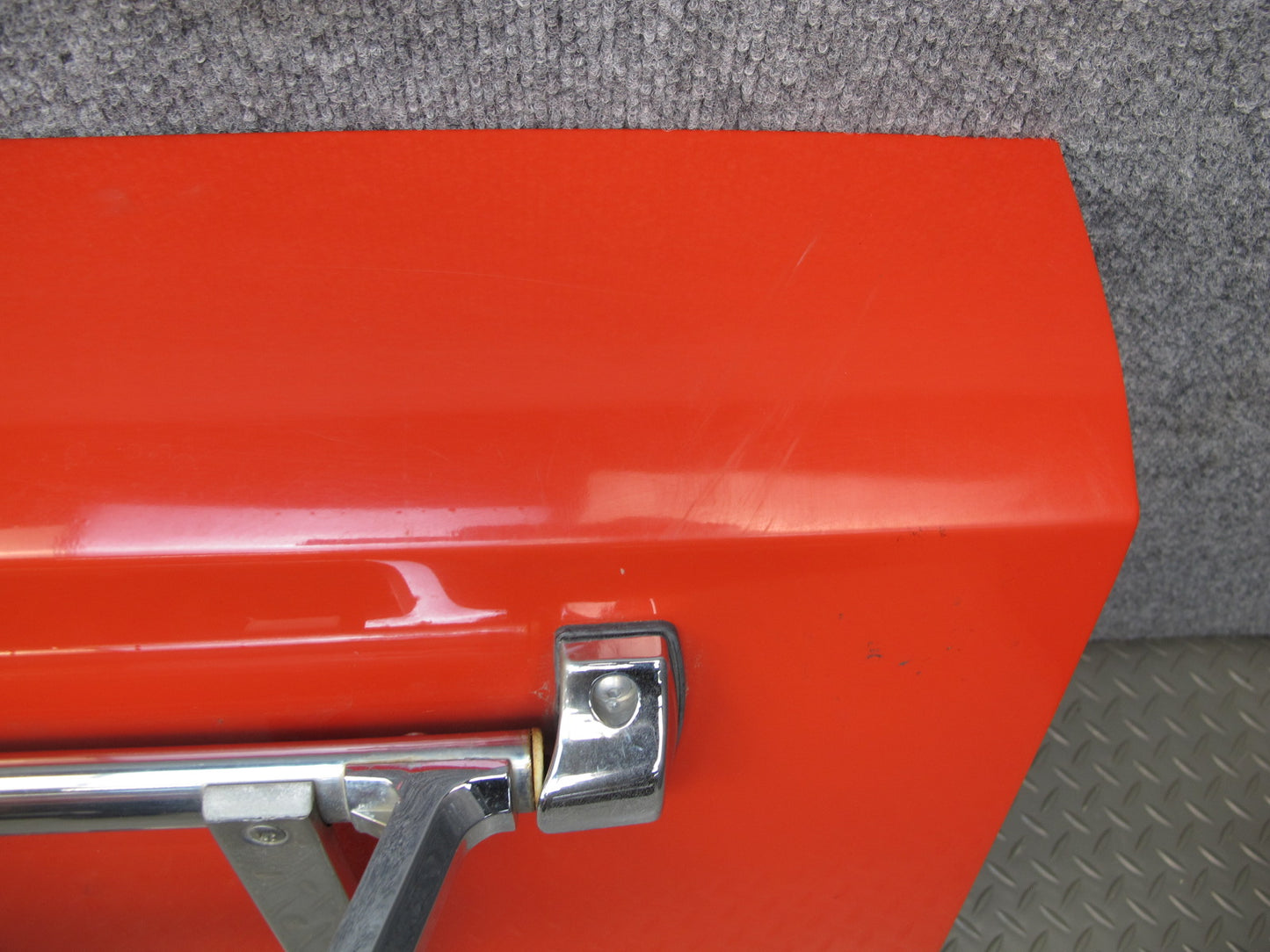 75-82 Triumph TR7 Rear Trunk Deck Lid Shell Panel Cover RED OEM