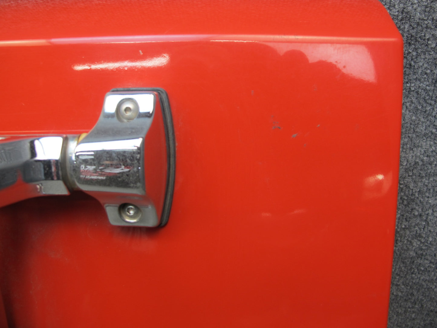 75-82 Triumph TR7 Rear Trunk Deck Lid Shell Panel Cover RED OEM