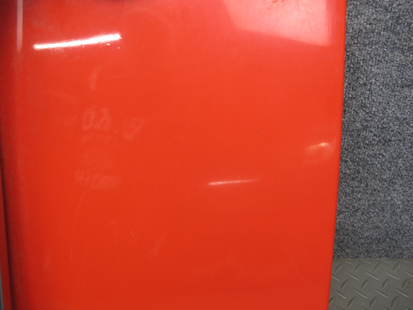 75-82 Triumph TR7 Rear Trunk Deck Lid Shell Panel Cover RED OEM