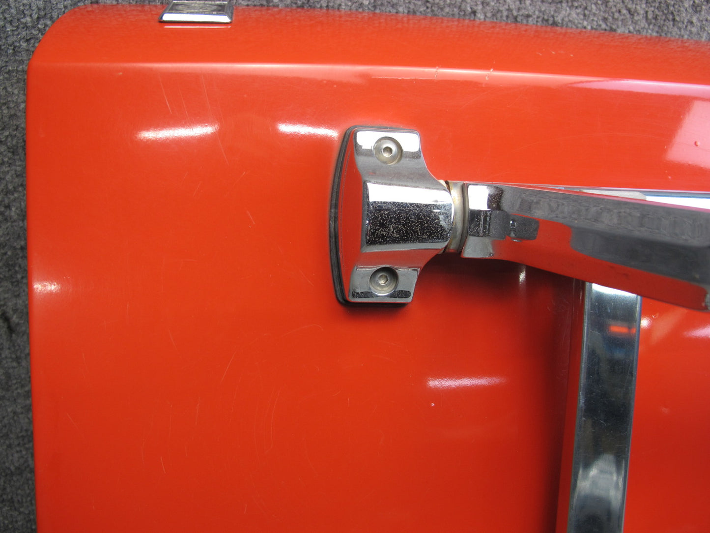 75-82 Triumph TR7 Rear Trunk Deck Lid Shell Panel Cover RED OEM