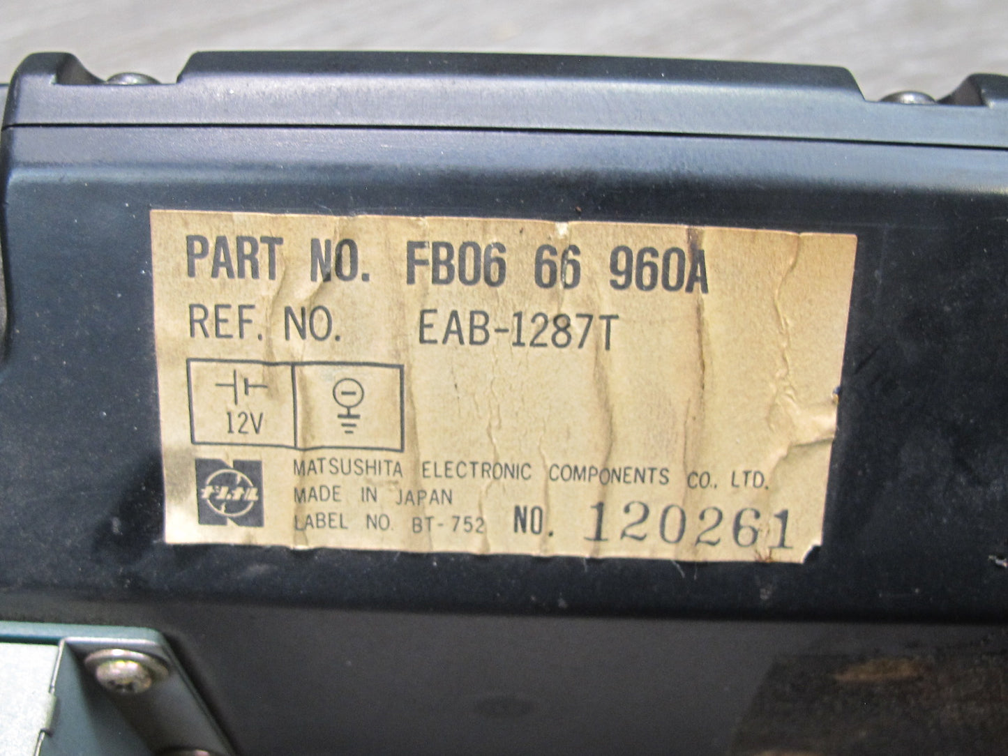 86-88 Mazda RX7 Set of 2 Front Left & Right Dash Lower Speaker FB0666960A OEM