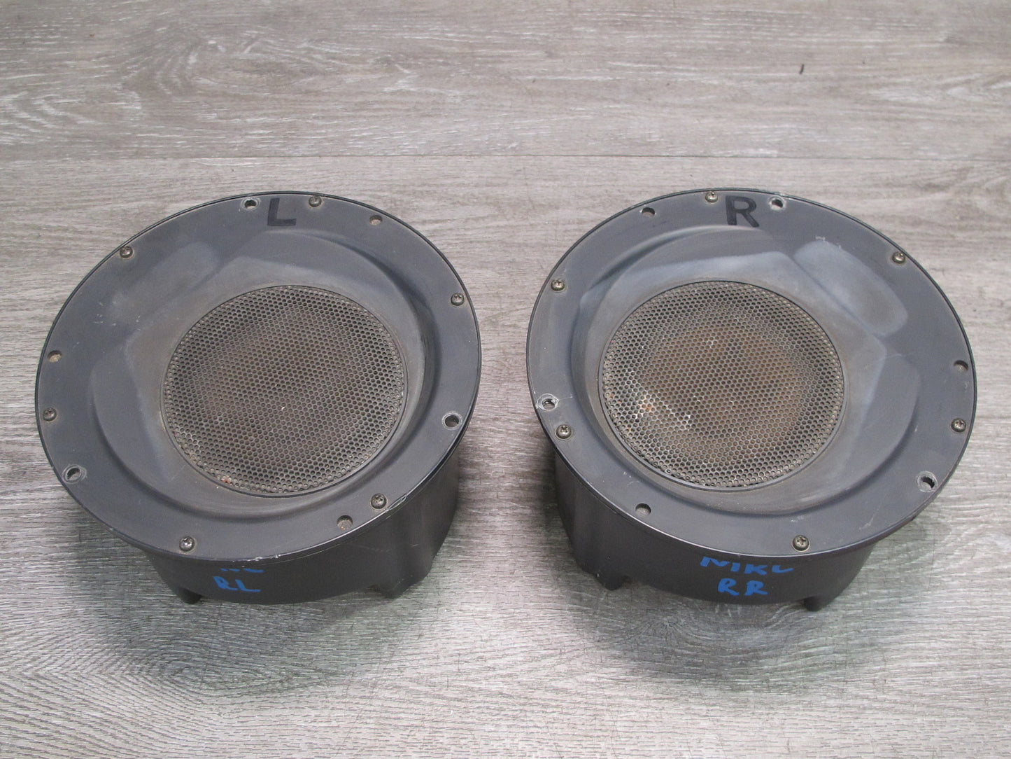 86-88 Mazda RX7 Set of 2 Rear Left & Right Quarter Speaker OEM