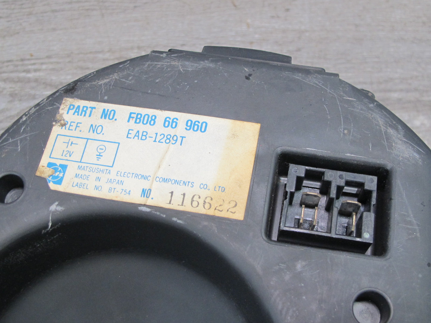 86-88 Mazda RX7 Set of 2 Rear Left & Right Quarter Speaker OEM