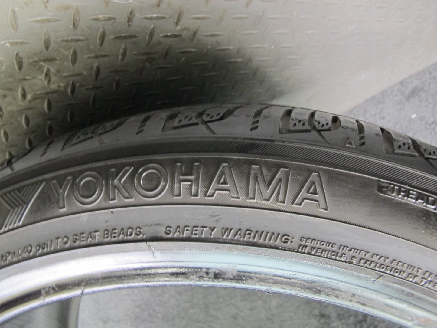 Yokohama Advan Sport A/s+ Tire 285/35 R19 99Y 3221 6/32 Tread