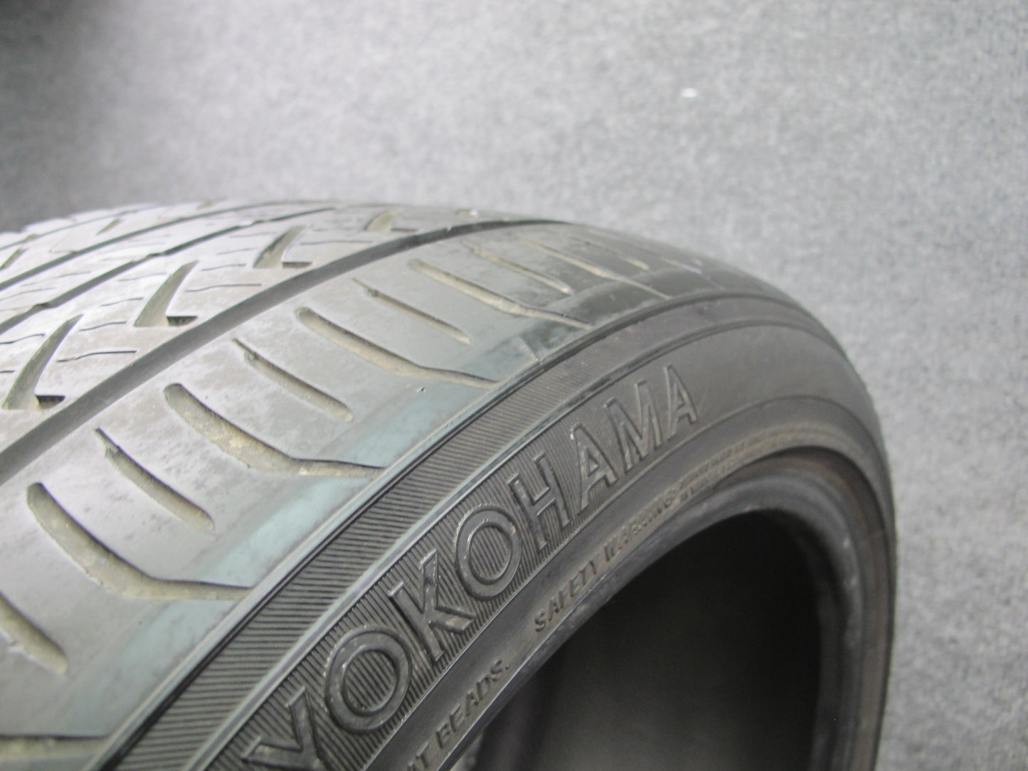 Yokohama Advan Sport A/s+ Tire 285/35 R19 99Y 3221 6/32 Tread