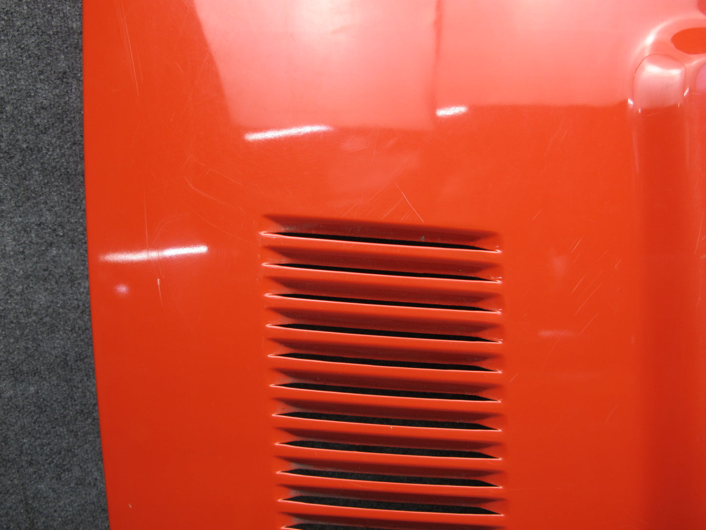 75-82 Triumph TR7 Front Hood Bonnet Shell Panel Cover RED OEM