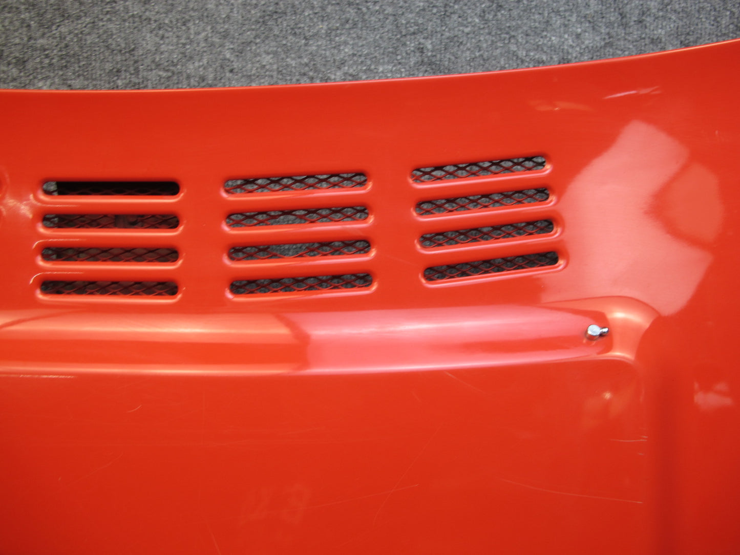 75-82 Triumph TR7 Front Hood Bonnet Shell Panel Cover RED OEM
