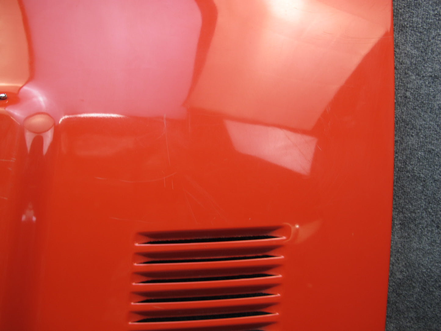 75-82 Triumph TR7 Front Hood Bonnet Shell Panel Cover RED OEM