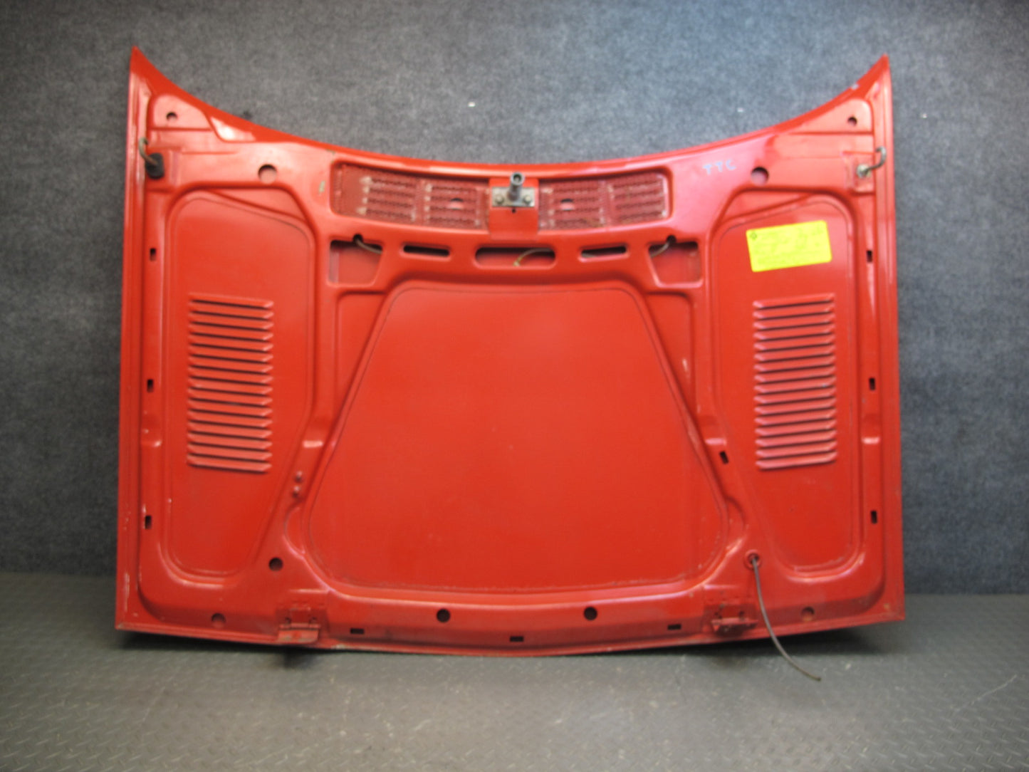 75-82 Triumph TR7 Front Hood Bonnet Shell Panel Cover RED OEM