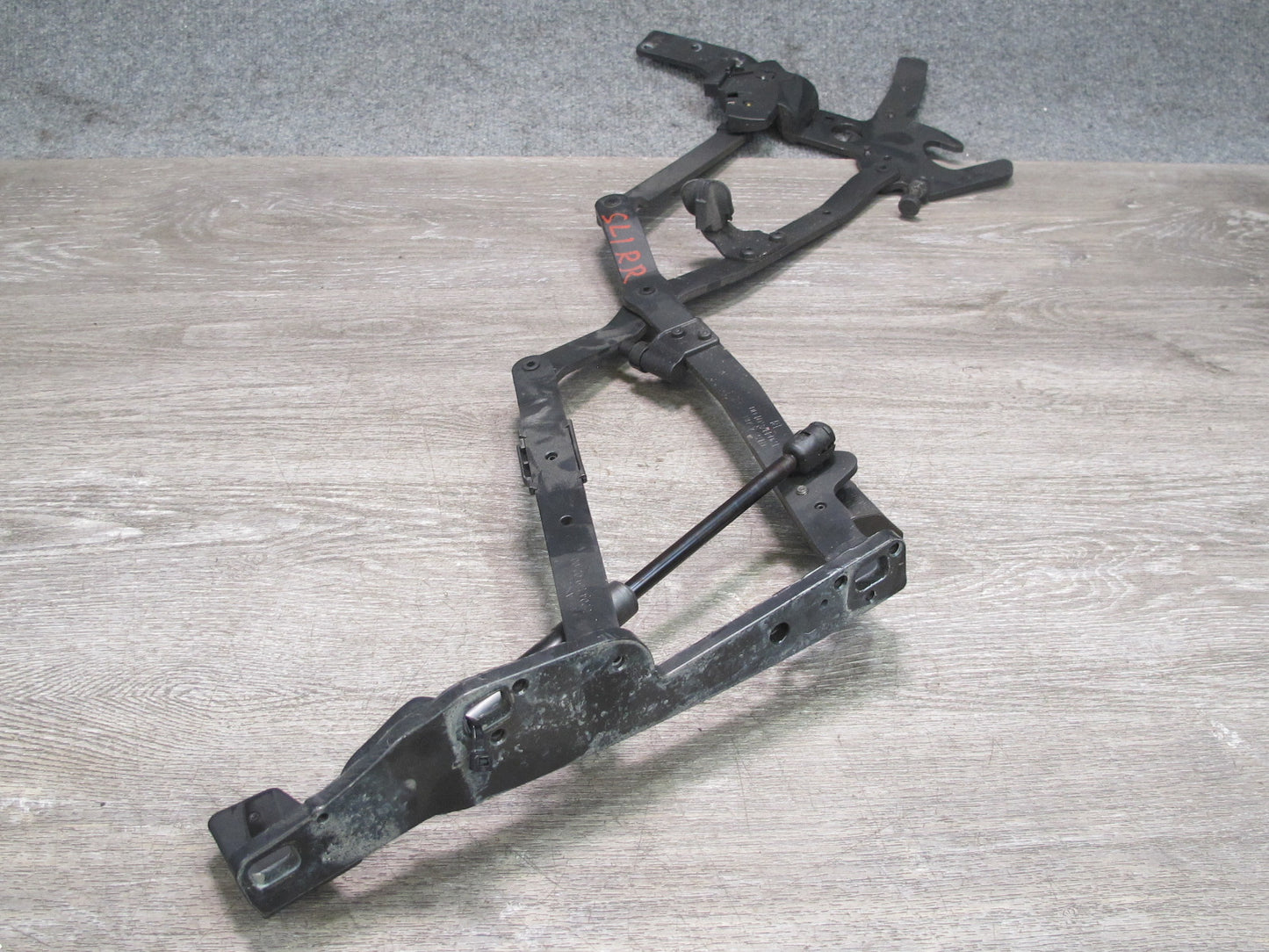 03-06 Mercedes R230 Set of 2 Rear Trunk Lid Left & Right Hinge w Support OEM
