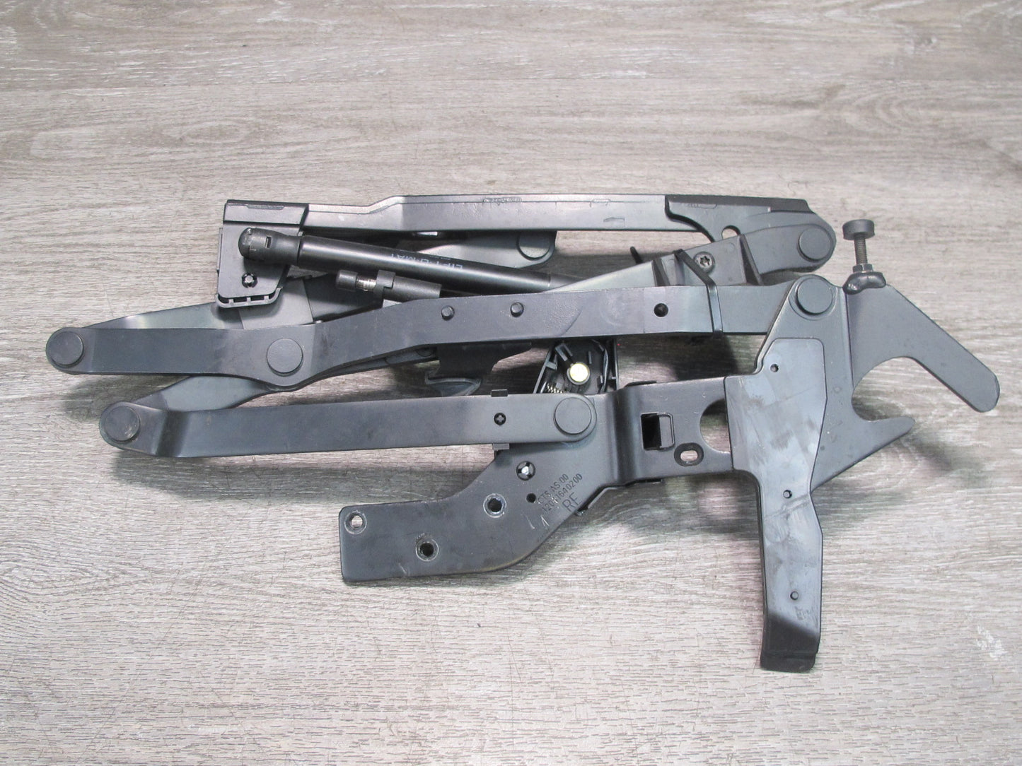 03-06 Mercedes R230 Set of 2 Rear Trunk Lid Left & Right Hinge w Support OEM