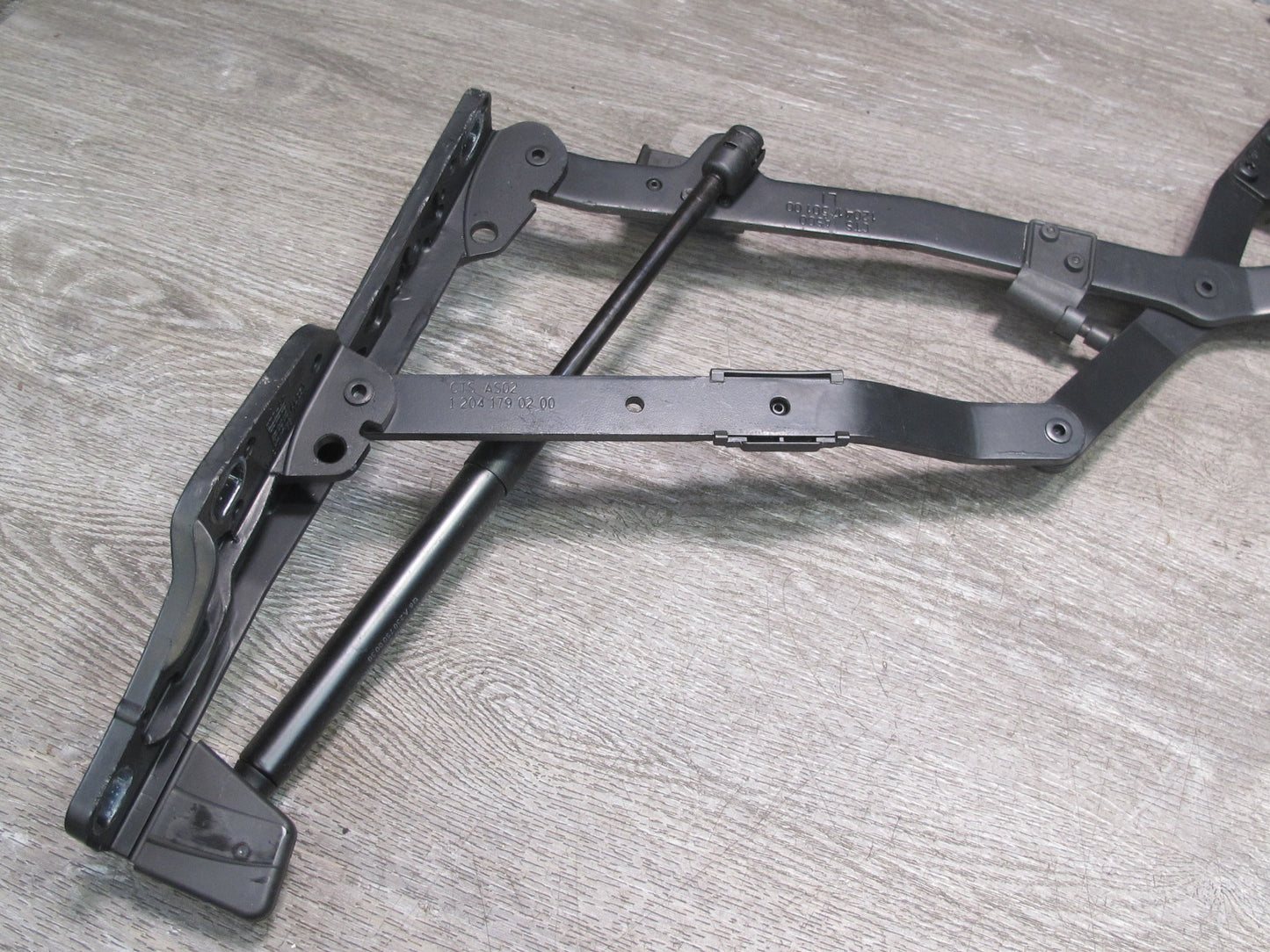 03-06 Mercedes R230 Set of 2 Rear Trunk Lid Left & Right Hinge w Support OEM