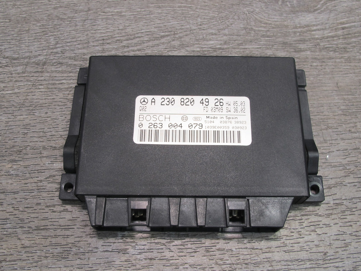 03-06 Mercedes R230 Sl-class Park Parking Assist Control Module Unit OEM