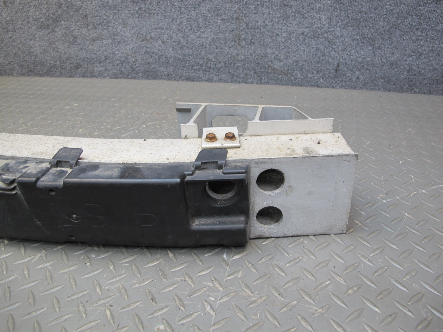 08-09 Lexus LS600hL LS460 Rear Bumper Impact Reinforcement Bar w Foam OEM