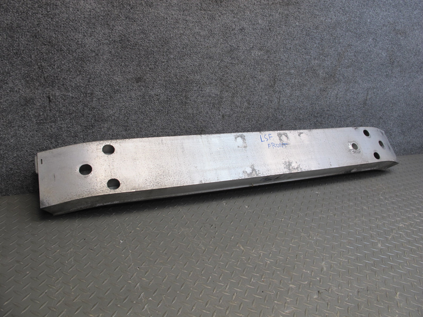 08-09 Lexus LS600hL LS460 Front Bumper Impact Reinforcement Bar w Foam OEM