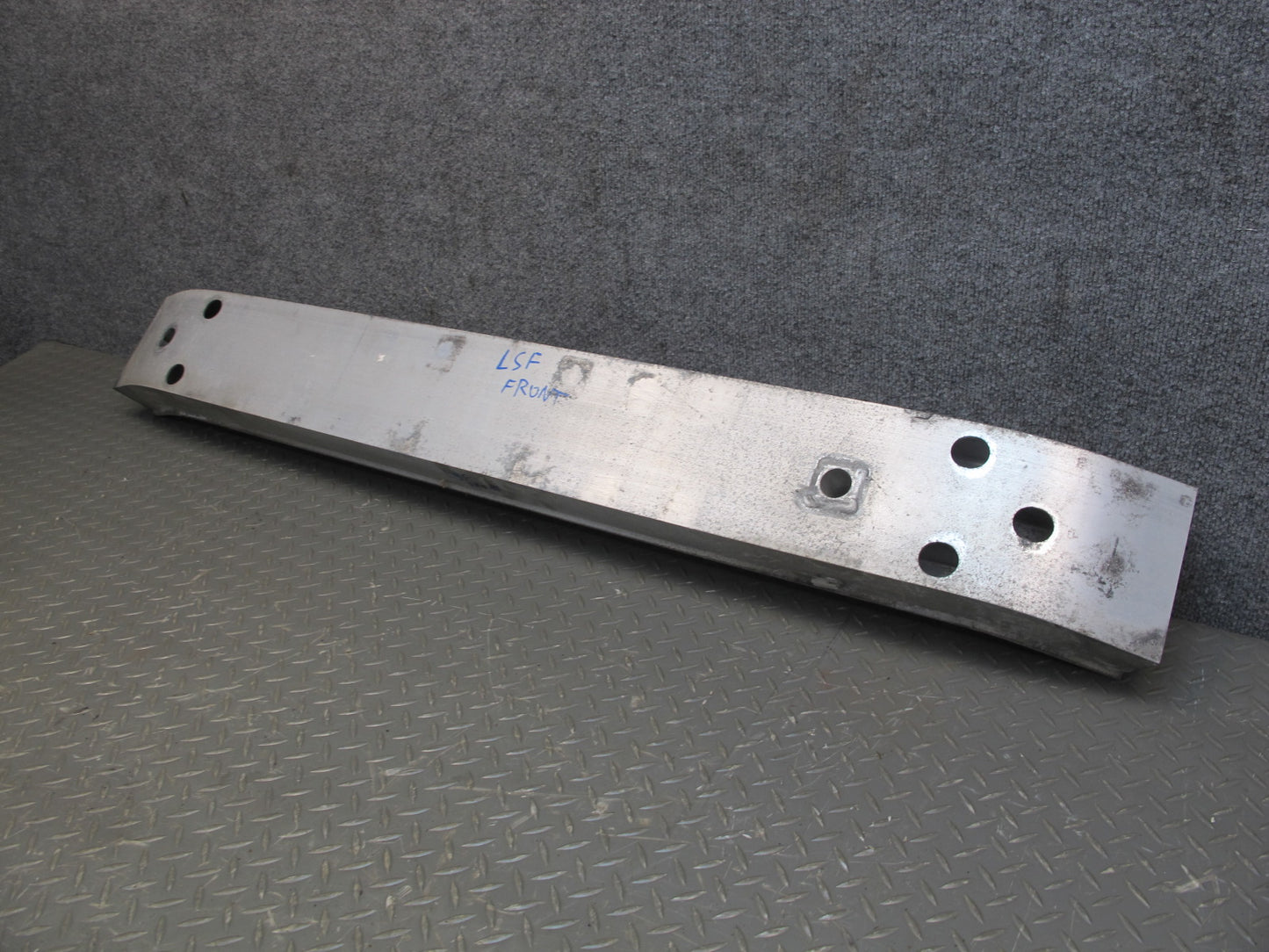 08-09 Lexus LS600hL LS460 Front Bumper Impact Reinforcement Bar w Foam OEM