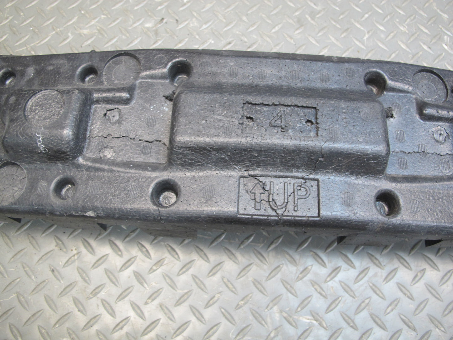 08-09 Lexus LS600hL LS460 Front Bumper Impact Reinforcement Bar w Foam OEM