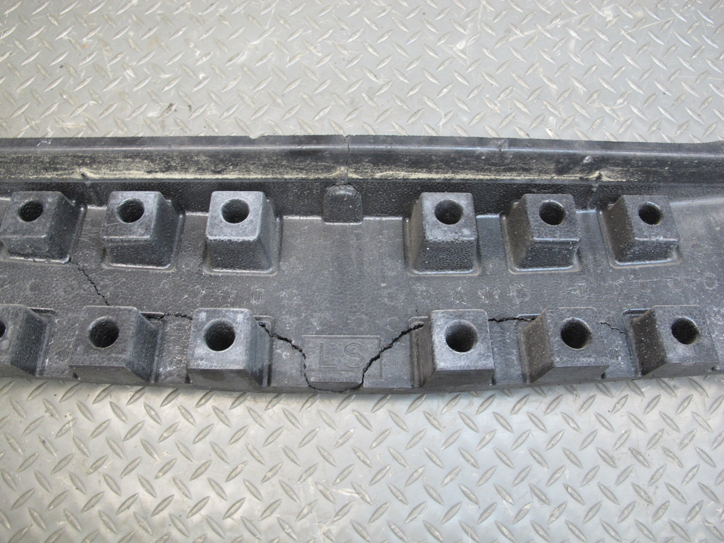 08-09 Lexus LS600hL LS460 Front Bumper Impact Reinforcement Bar w Foam OEM