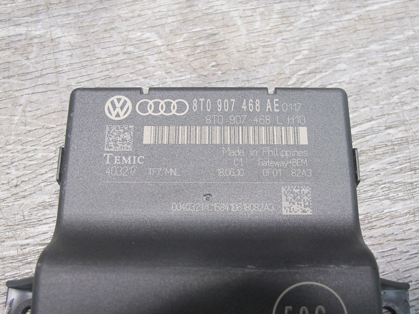 10-12 Audi A4 S4 Interface Gateway Can-bus Control Module 8T0907468AE OEM