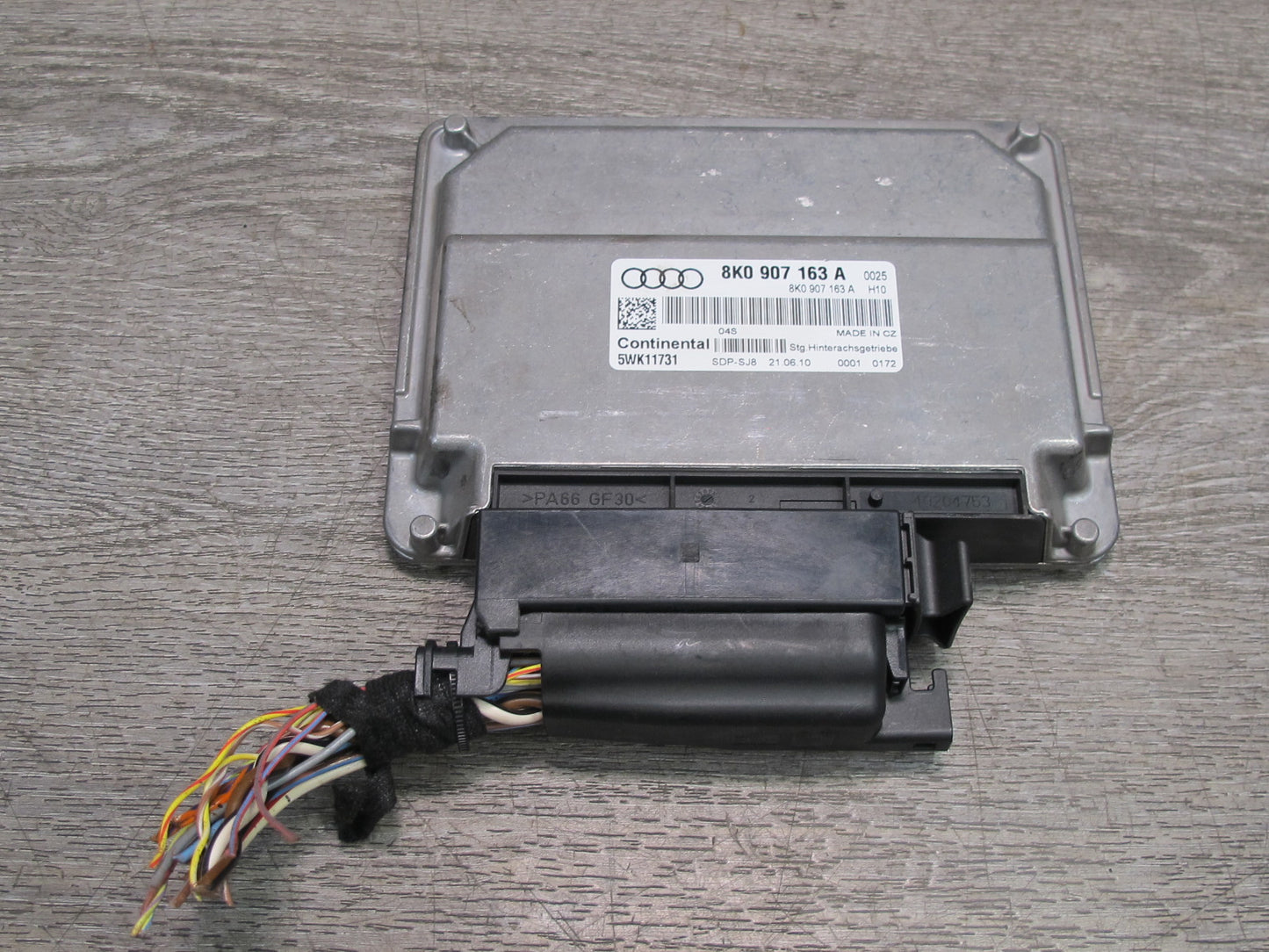 10-12 Audi A4 S4 Rear Differential Control Module Unit 8K0907163A OEM