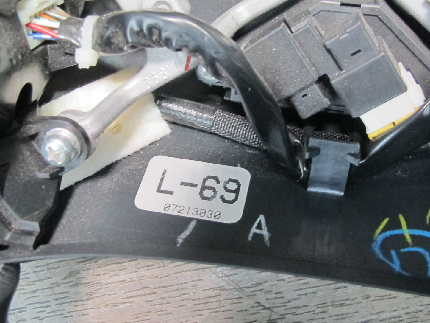 07-09 Lexus UVF46 LS600h LS460 Heated Leather Wood Steering w Controls OEM