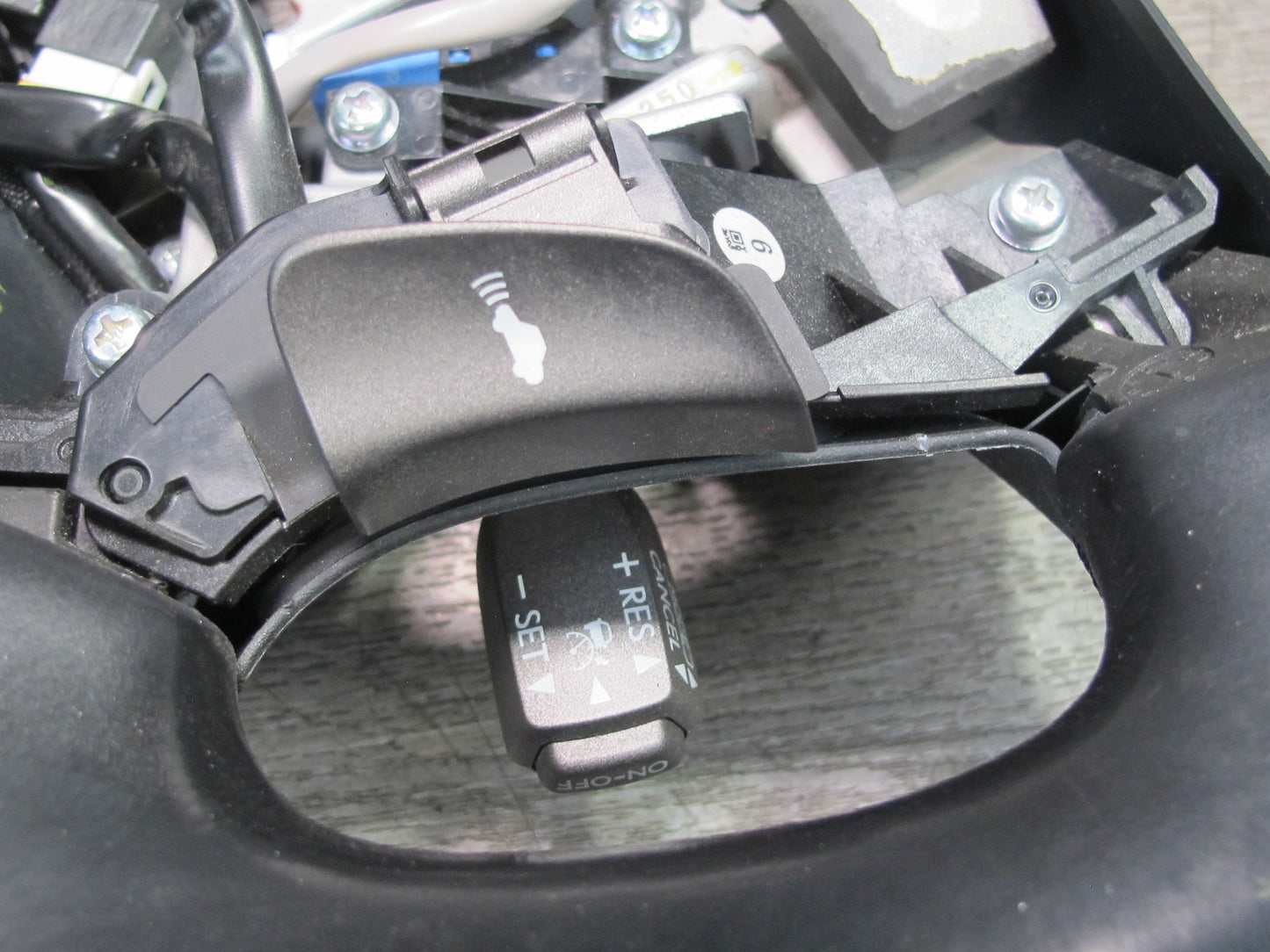 07-09 Lexus UVF46 LS600h LS460 Heated Leather Wood Steering w Controls OEM