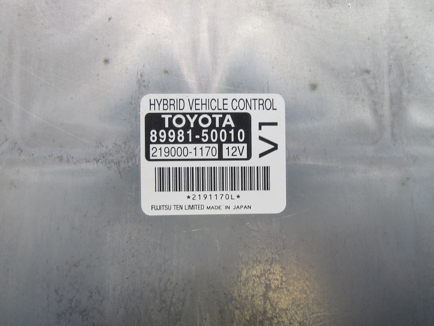 2008 Lexus UVF46L LS600hL Engine Electric Hybrid ECU ECM Control Module OEM