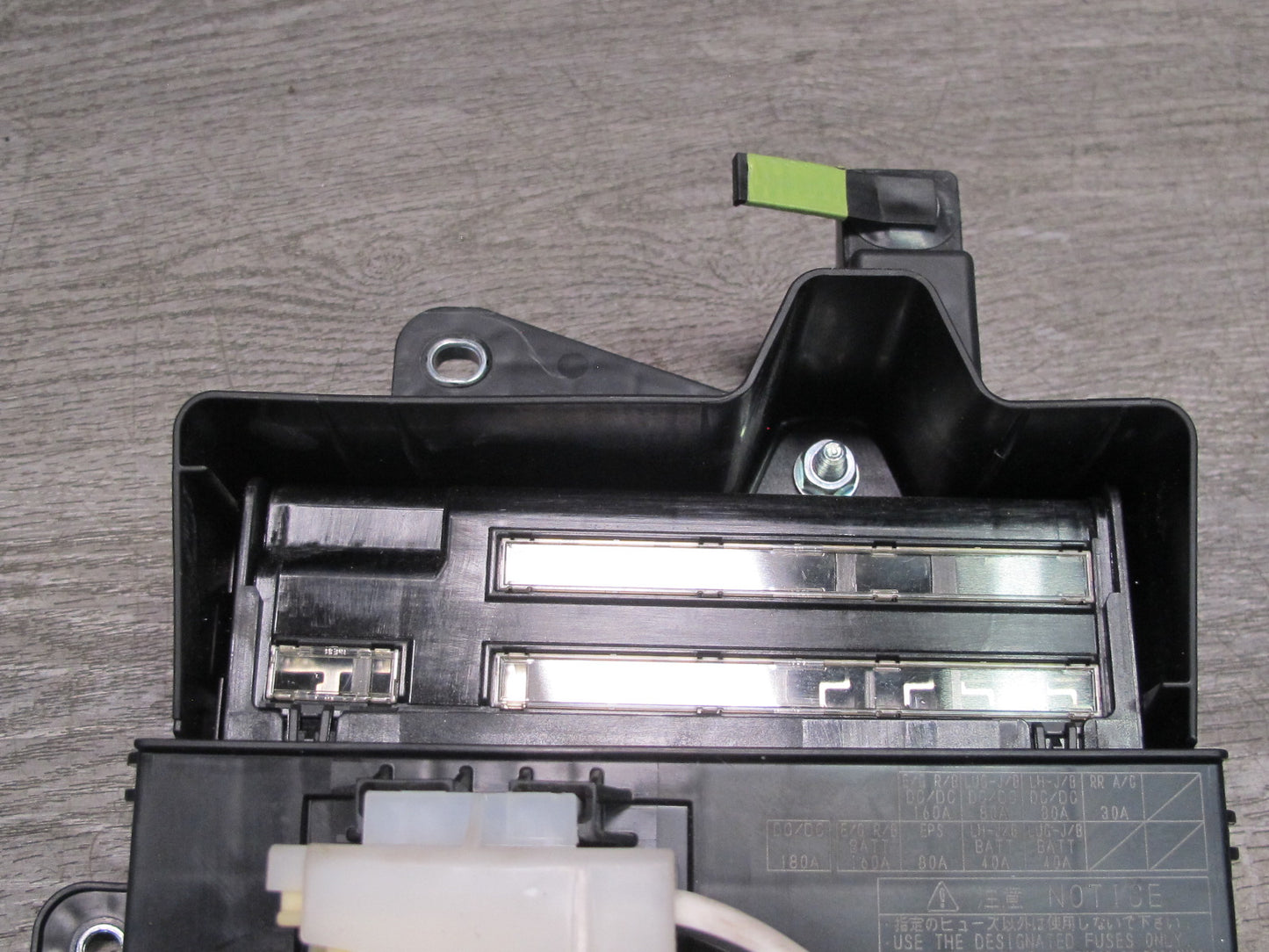 08-09 Lexus UVF46 LS600h Hybrid Rear Fuse Junction Box Battery Cable OEM